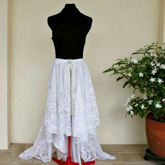 ThePrincessesArmoire Dresses & Skirts - *Lace Train Special Occasion Skirt*